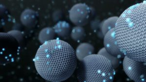 Nanotechnology products close up
